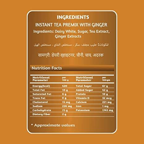 Instant Premix Ginger Tea (1kg) - Chaizup